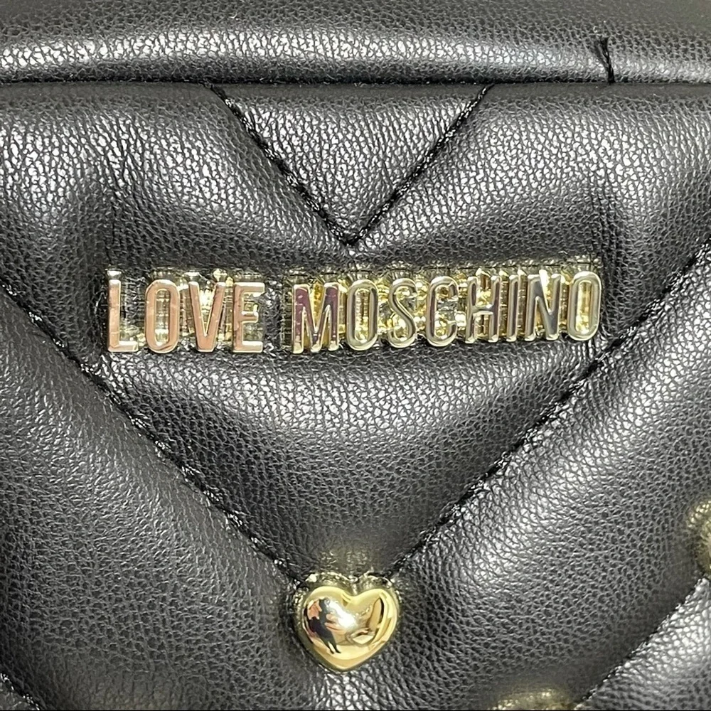 Love Moschino Borsa Matt Nappa Nero backpack NWT